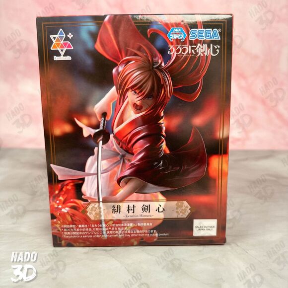 Rurouni Kenshin Meiji Swordsman Kenshin Himura Figure Sega Luminasta - New - Picture 4 of 7